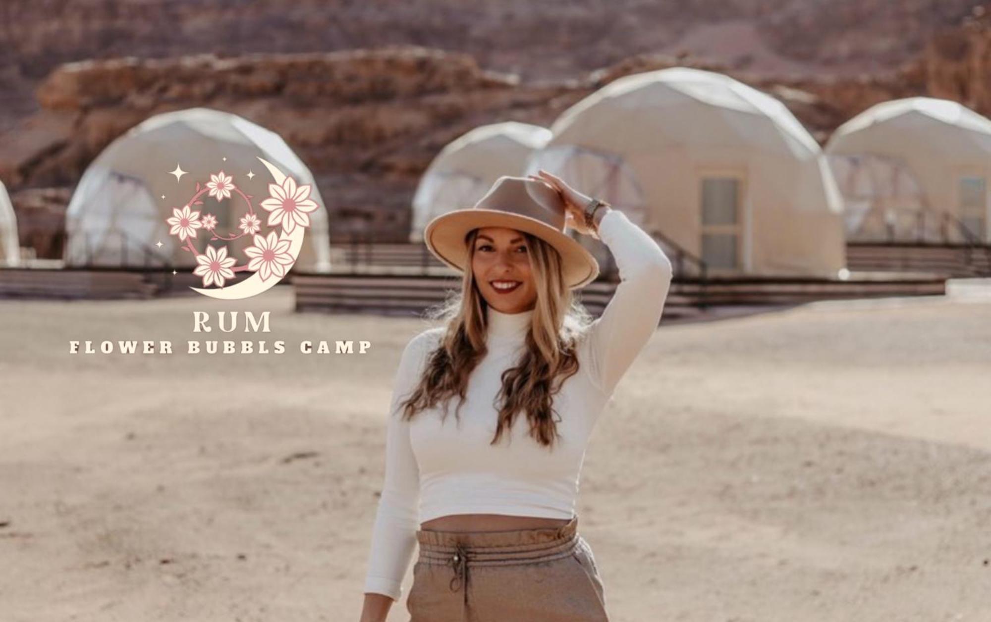 Rum Flower Bubbles Luxury Camp Wadi Rum Exterior foto