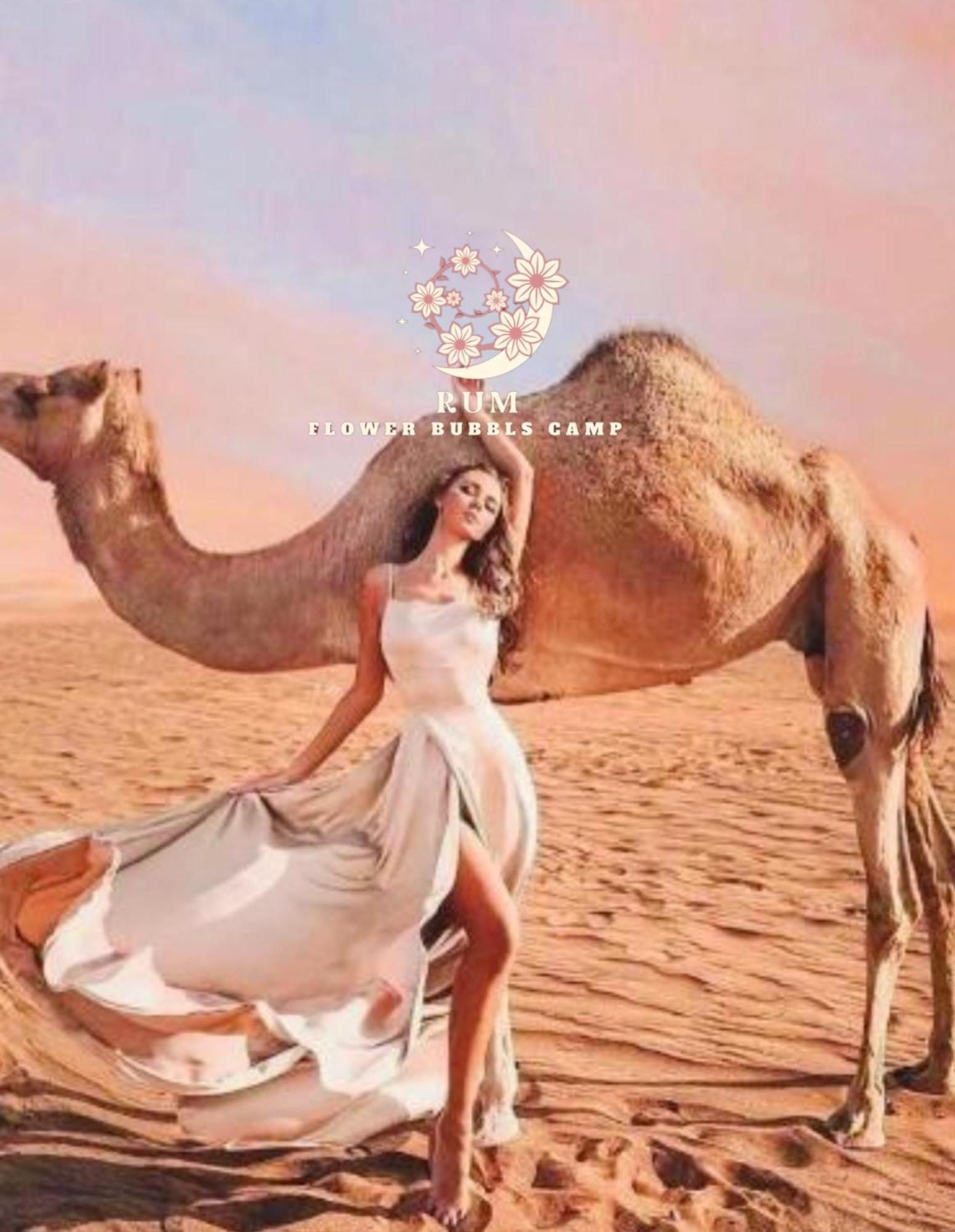 Rum Flower Bubbles Luxury Camp Wadi Rum Exterior foto